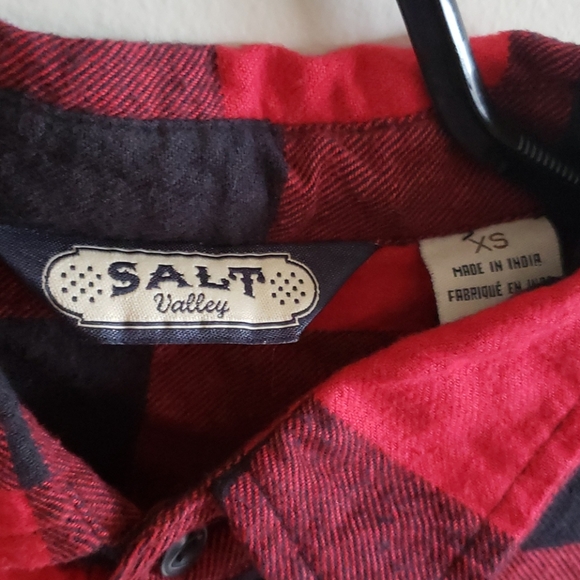 Salt Valley Buffalo Check Button Down Size XS - Picture 4 of 5